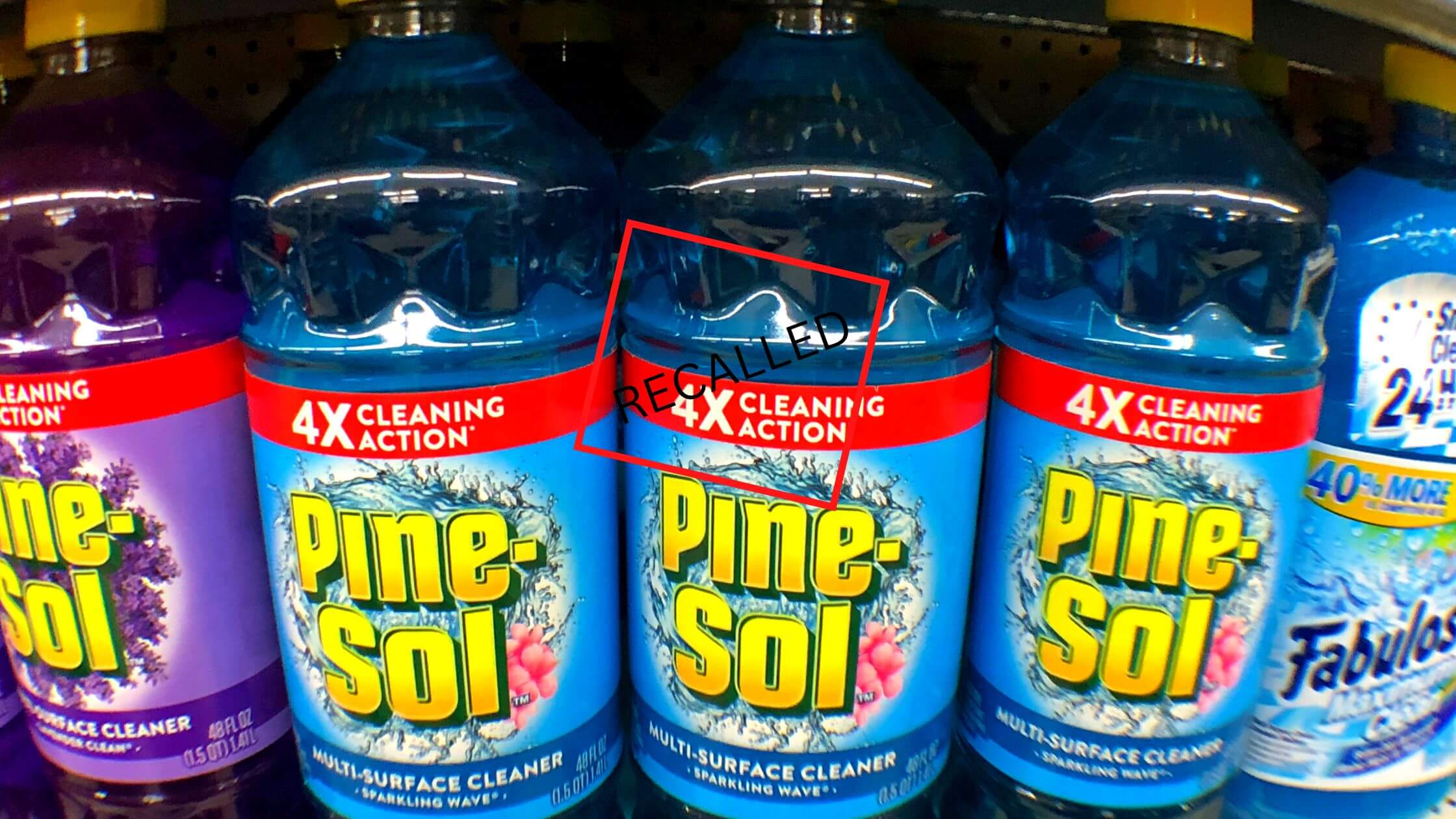 37 Million Bottles Of Pine-Sol Bottles Recalled By Clorox As Bacteria May Be Present