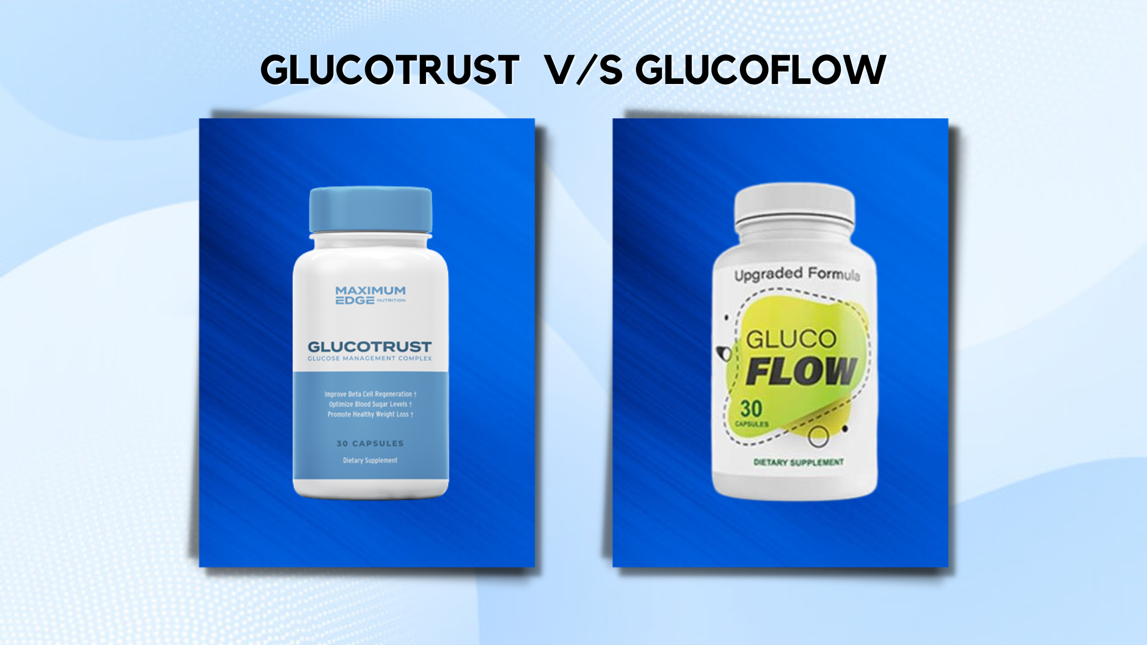 GlucoTrust Comparison