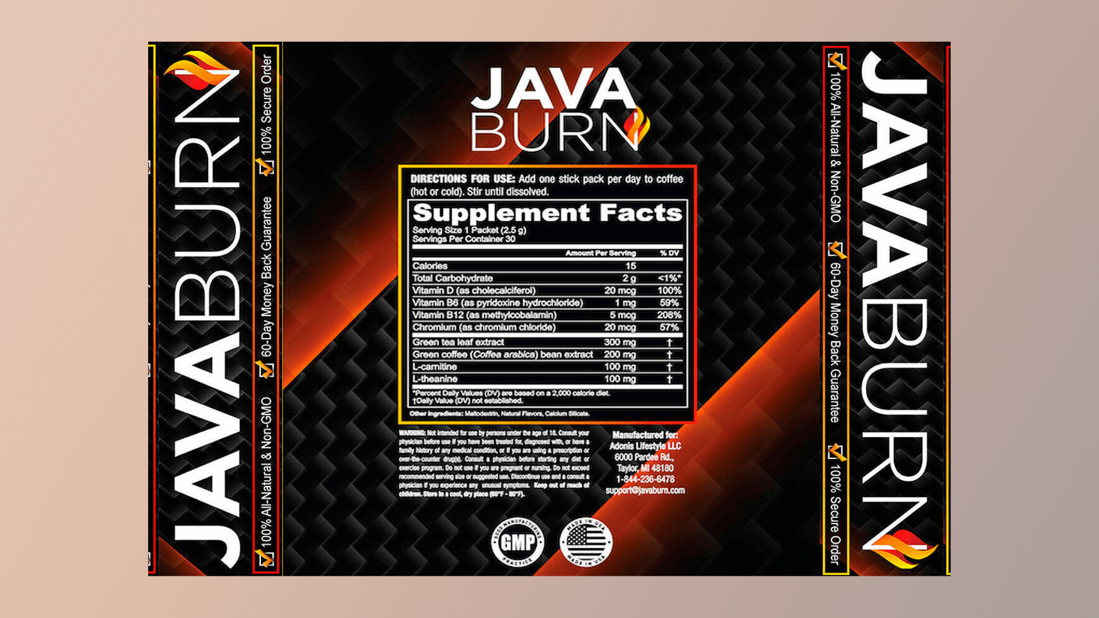 Java Burn Dosage