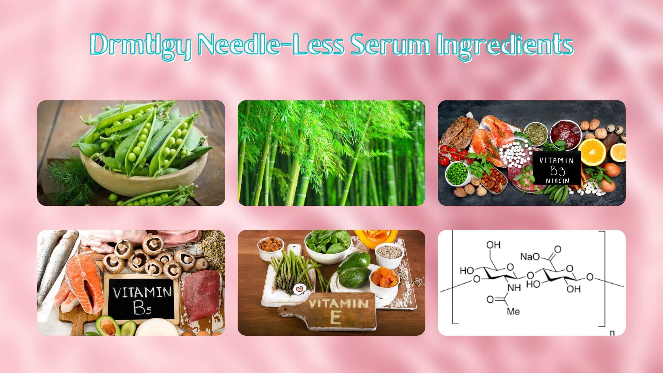 Drmtlgy Needle-Less Serum Ingredients
