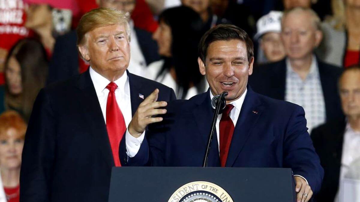 Here's How Trump And Desantis Preview A Potential Gop Primary Showdown!