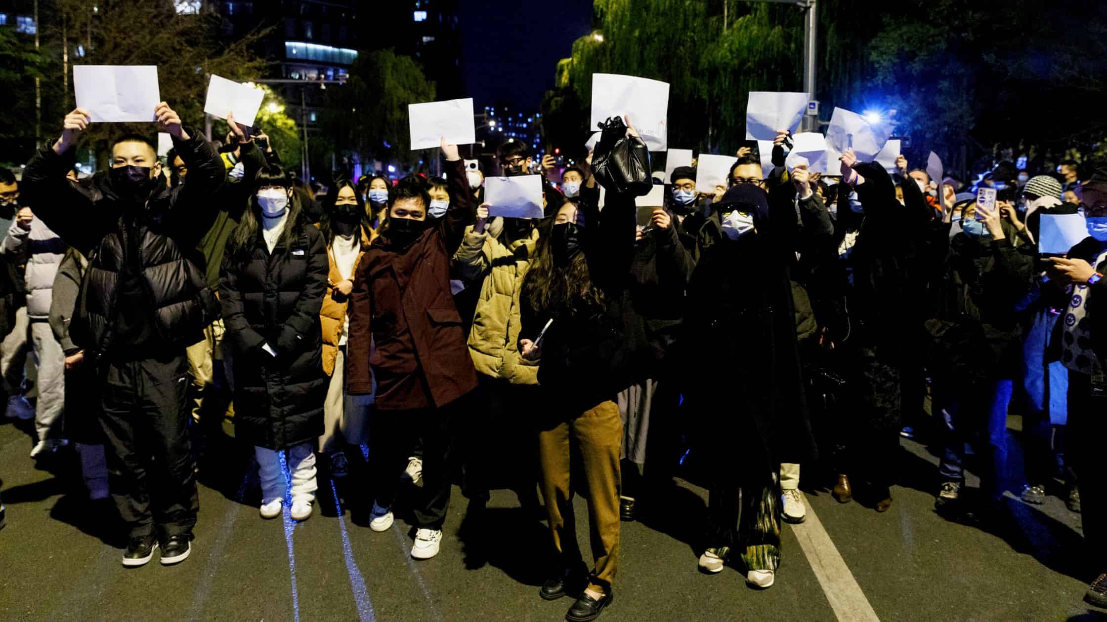 Mass Protest In China - Covid Lockdown System Reaches Its Breaking Point