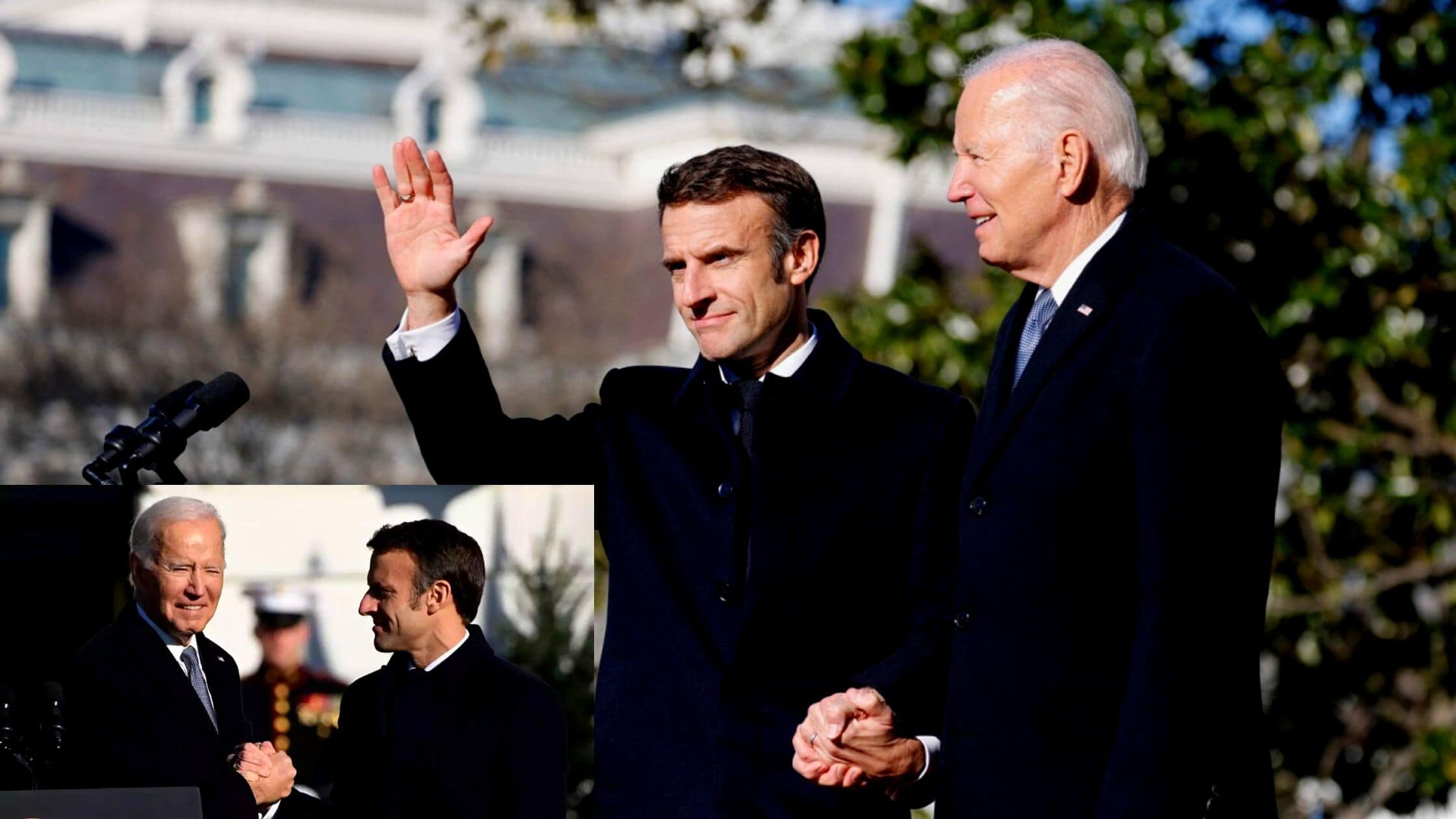 Biden To Fête Macron At State Dinner As U.S. Reconnects With France