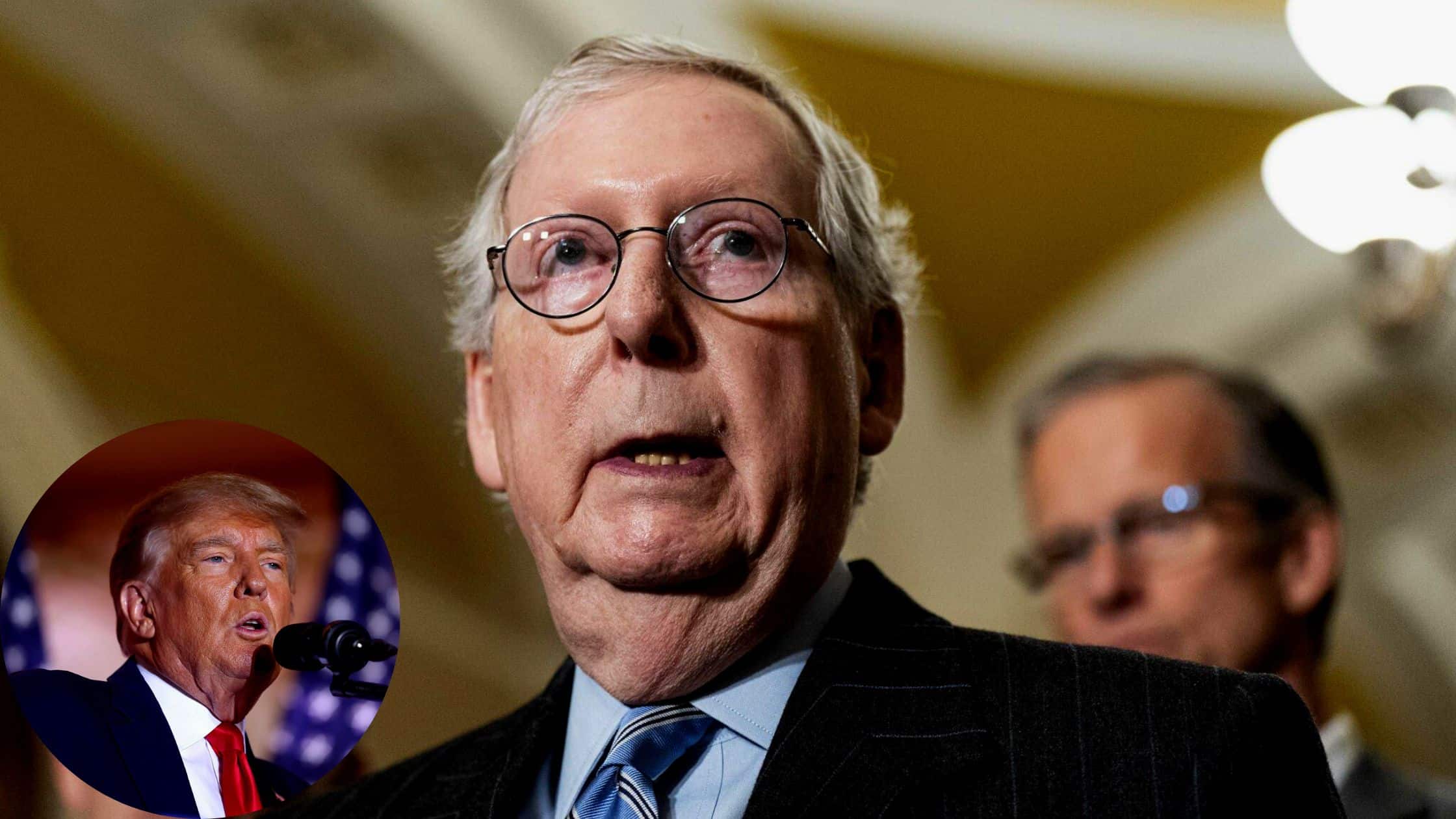 Donald Trump Criticized By Mitch McConnell Regarding His Idea To Terminate The Constitution