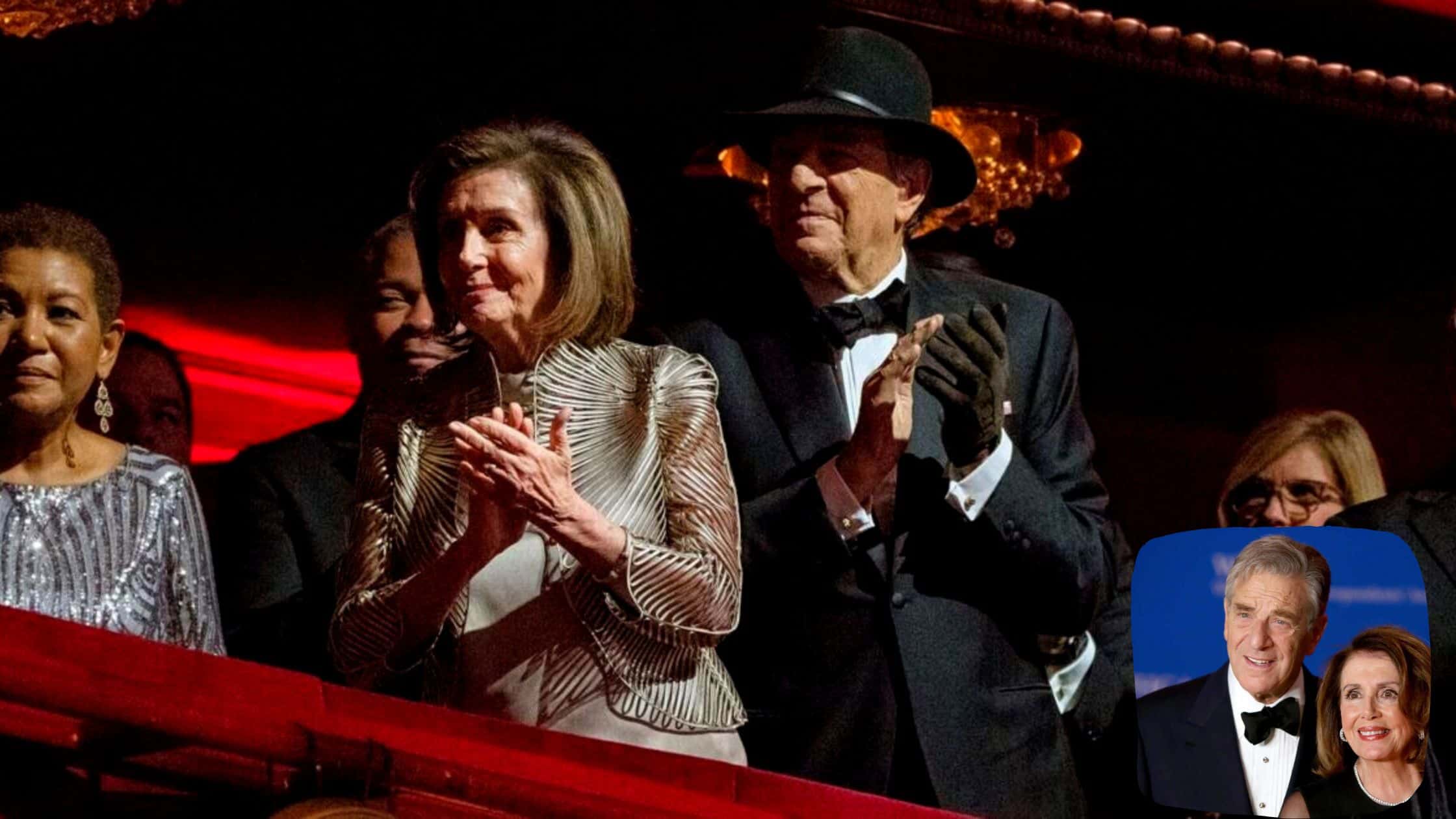 First Public Appearance Since Attack Paul Pelosi Attends Kennedy Center Honors