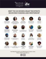 Meet the 20 grant recipients receiving funding and mentorship through the BOTOX® Cosmetic and IFundWomen partnership.